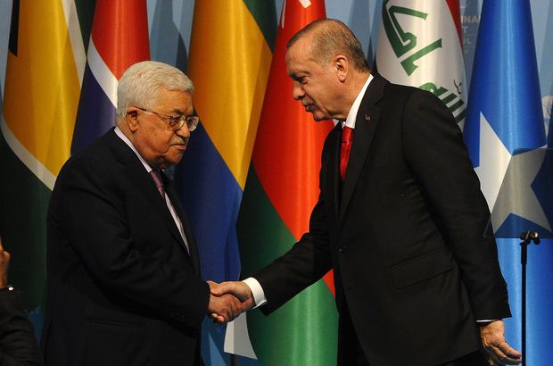 Son dakika... Cumhurbaşkanı Erdoğan'dan Mahmud Abbas'a telefon