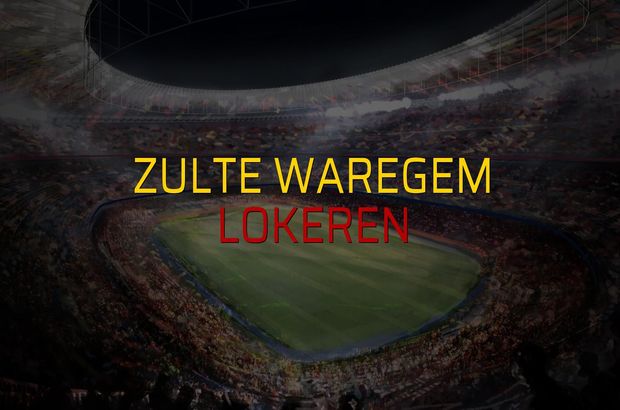 Zulte Waregem - Lokeren maçı heyecanı