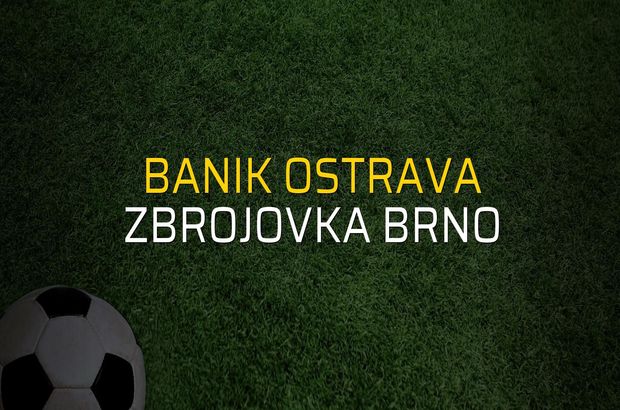 Banik Ostrava - Zbrojovka Brno düellosu