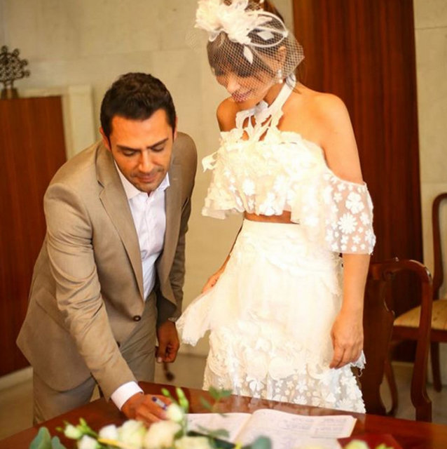 Seren Serengil ve Yaşar İpek evlendi! İşte fotoğraflar - Magazin haberleri
