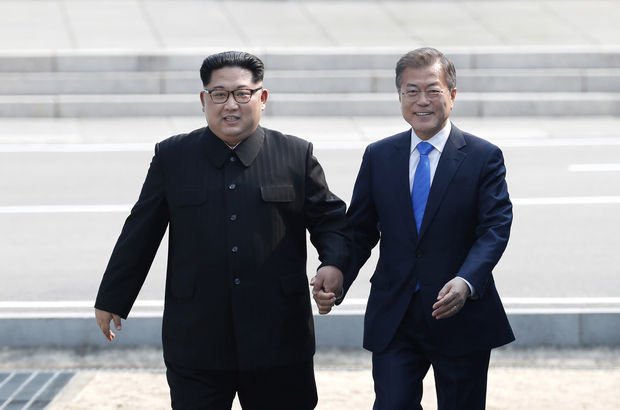 Son dakika... Kuzey ve Güney Kore liderlerinden sürpriz buluşma!