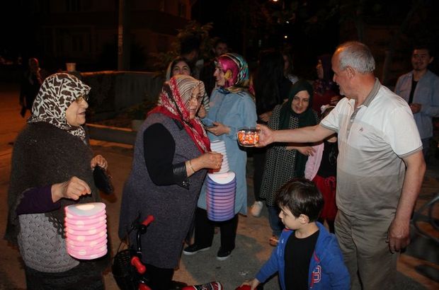 Bafralılar 600 yıllık geleneği yaşatıyor: Sele Sepet Top Kandili