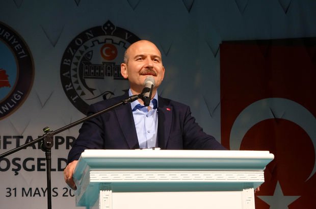 İçişleri Bakanı Soylu Trabzon'da konuştu