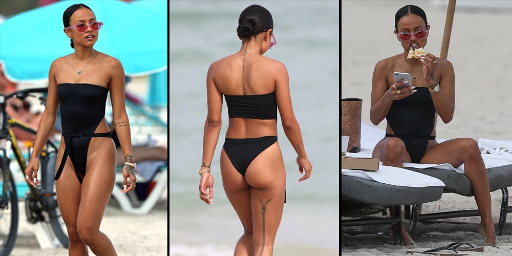 Karrueche'in Miami tatili