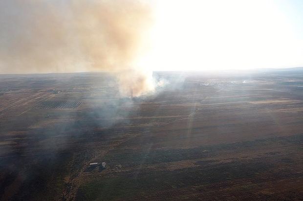 Terör örgütü YPG/PKK ev ve arazileri yakıyor!