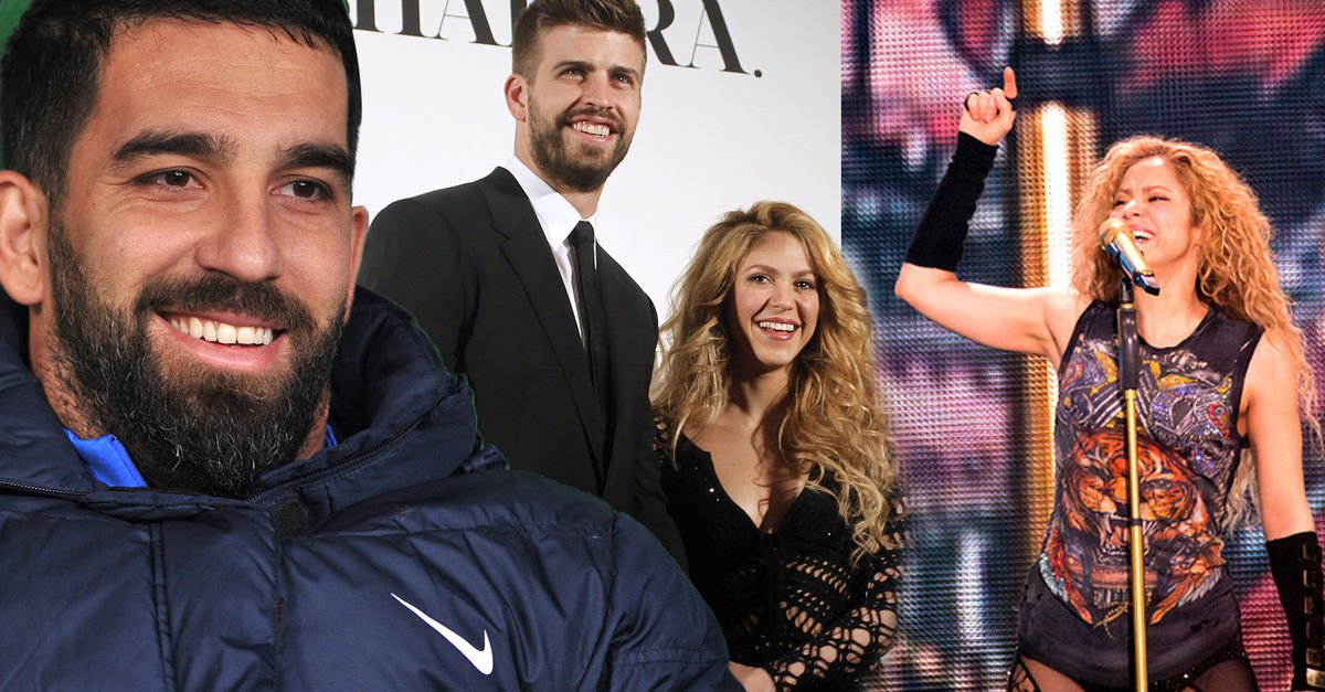 Arda Turan Gerard Pique Ve Shakira Yi Davet Etti