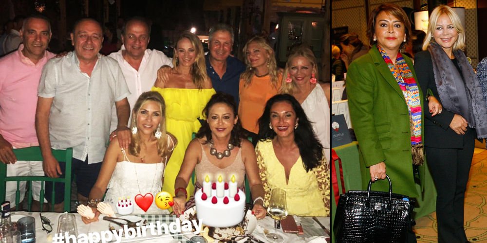 Marmaris'te çifte doğum günü