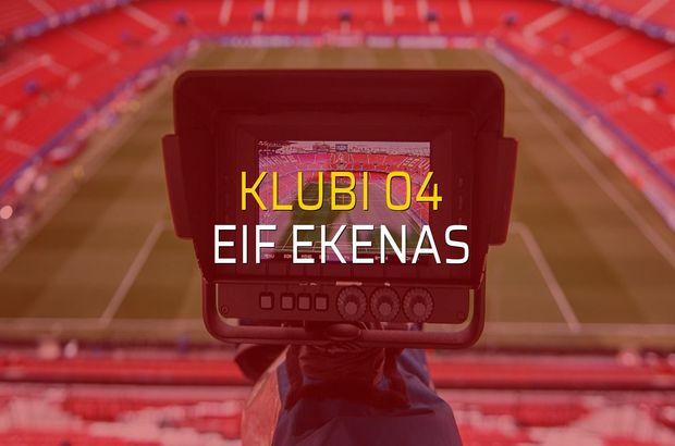 Klubi 04 - EIF Ekenas sahaya çıkıyor