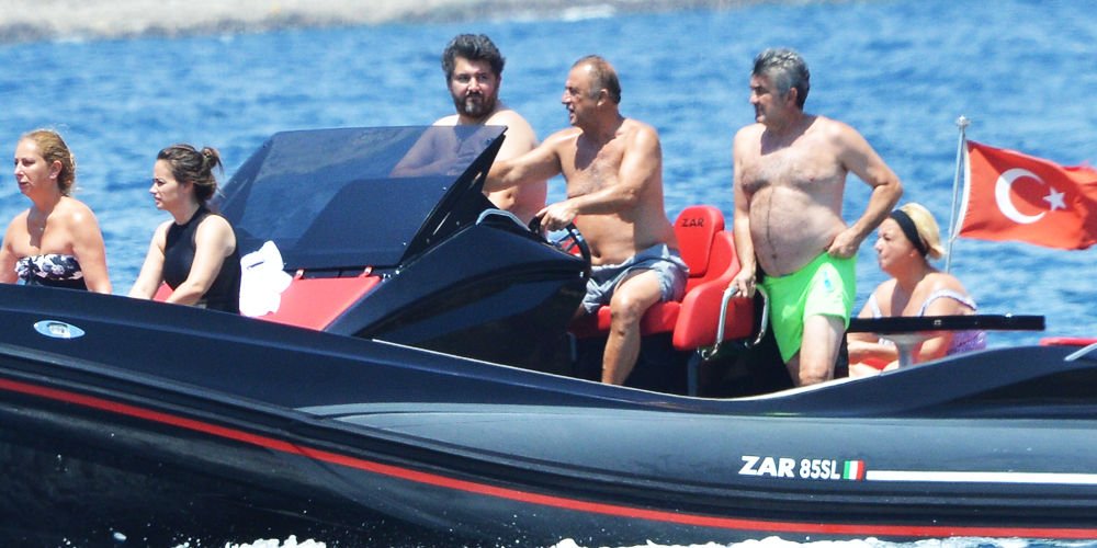 İmparator Terim mavi sularda