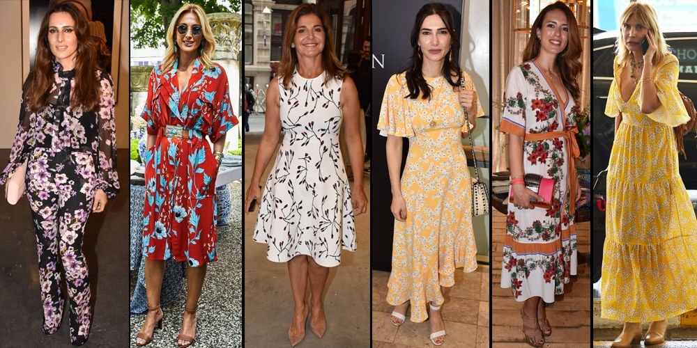 Hanımlar çiçek açtı