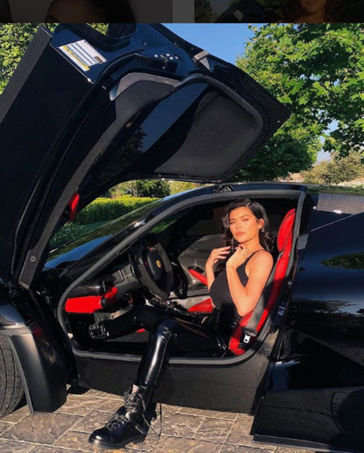 Kylie Jenner'dan Lamborghini ile paylaşım - Magazin haberleri