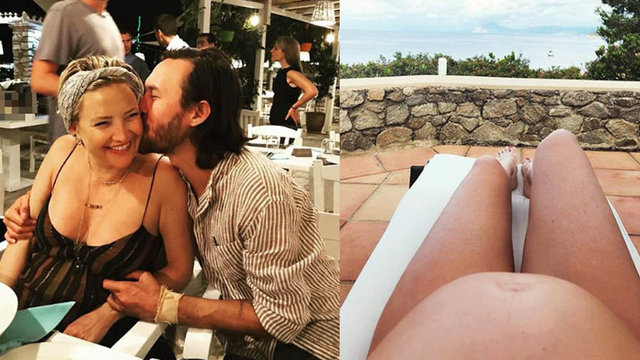 Kate Hudson sevgilisi Danny Fujikawa ile Yunanistan tatilinde - Magazin haberleri