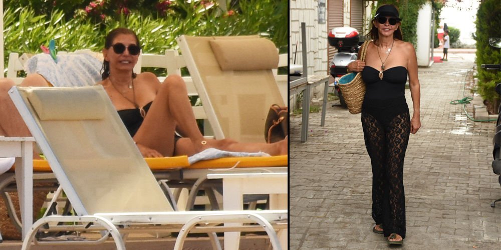 Dürüst'ün plaj keyfi