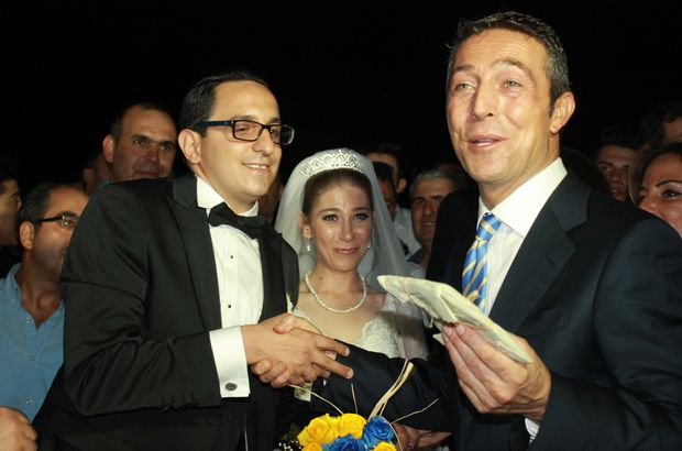 Fenerbahçe Başkanı Ali Koç, nikah şahidi oldu