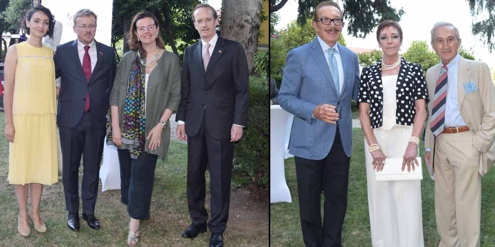 Sarayda ulusal bayram resepsiyonu