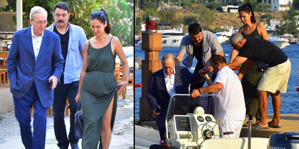 Çiller'in Türkbükü turu