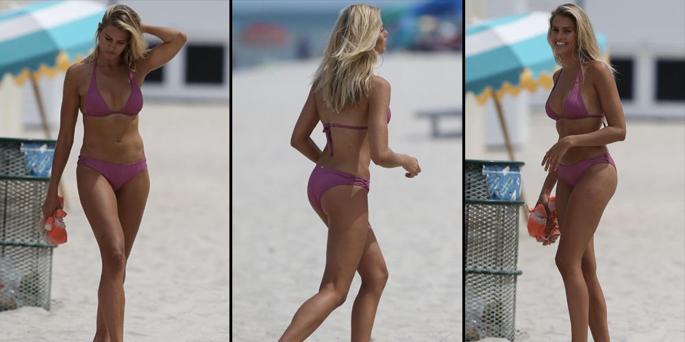 Seksi ve sarışın...