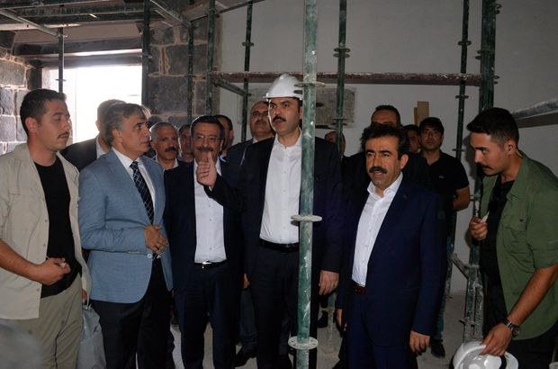 Bakan Kurum: Sur'da inşaat çalışmalarını hızla tamamlayacağız