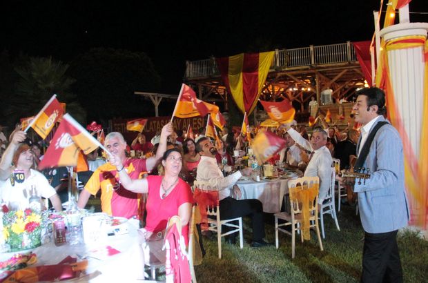 Galatasaraylılar Fethiye'de coştu