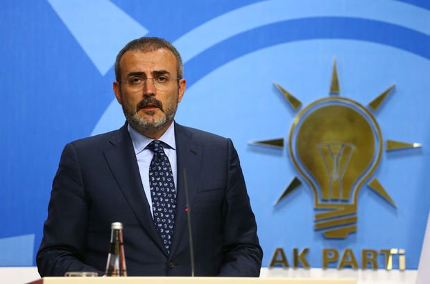 AK Parti sözcüsü Mahir Ünal açıklama yapıyor