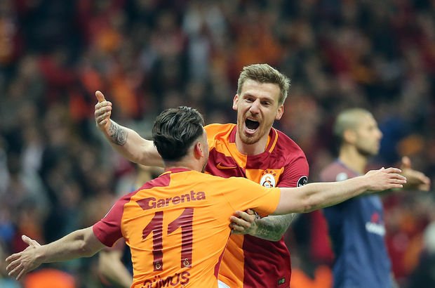 Galatasaray'da Serdar Aziz sevinci