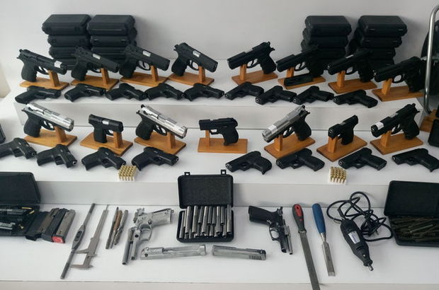 Son dakika: Jandarmadan silah imalathanesine operasyon: 10 kişi tutuklandı
