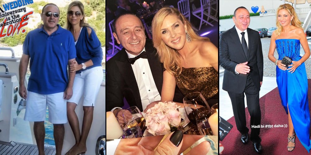 Mikonos'ta evlilik yıldönümü