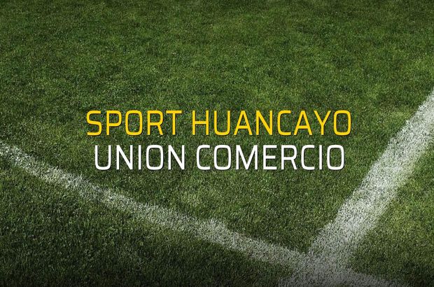 Sport Huancayo - Union Comercio düellosu