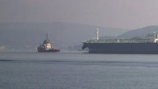 Boğaz'da arızalı gemi alarmı