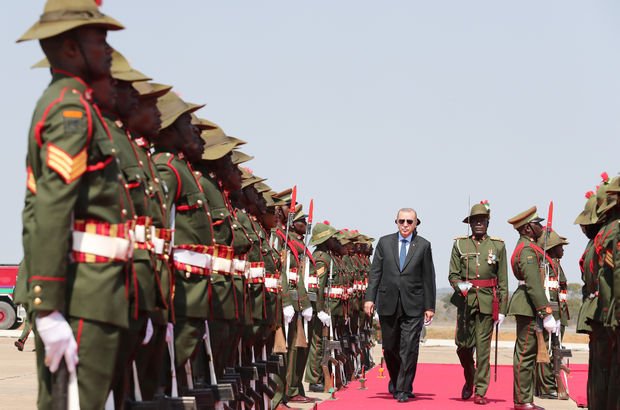 Cumhurbaşkanı Erdoğan'dan Zambiya'ya ziyaret!
