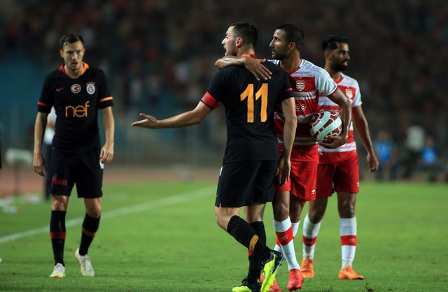 Club Africain - Galatasaray maçındaki gerginlik, maç sonrasında da sürdü!