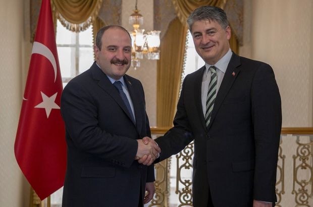 Varank, Türkiye'nin Otomobili Girişim Grubu CEO'su Karakaş'ı kabul etti