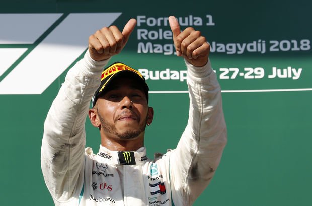 Formula 1'de Macaristan GP'sini Hamilton kazandı