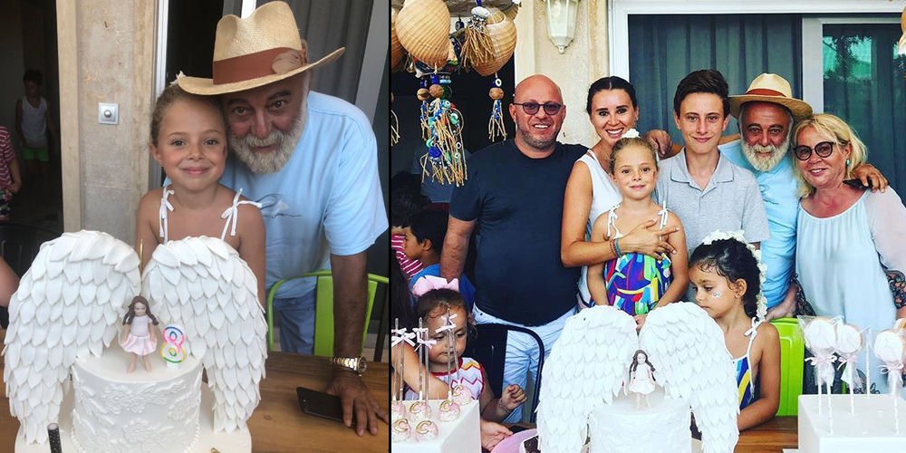 8. yaşa ailece kutlama