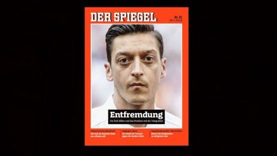 Mesut Özil, Der Spiegel'in kapağında