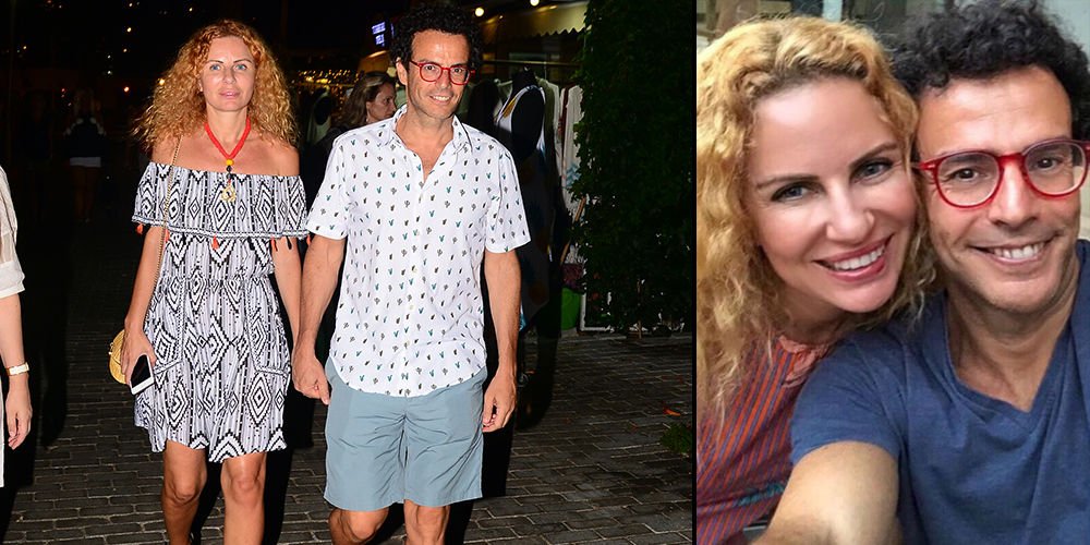 Sahilde el ele yürüyüş