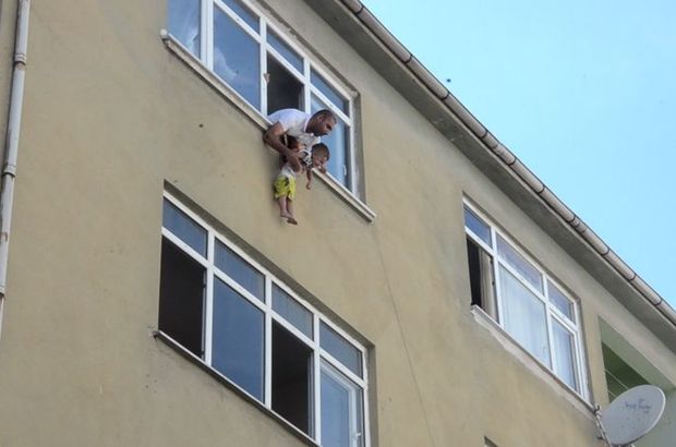 5 katlÄ± apartmanda bÃ¼yÃ¼k panik