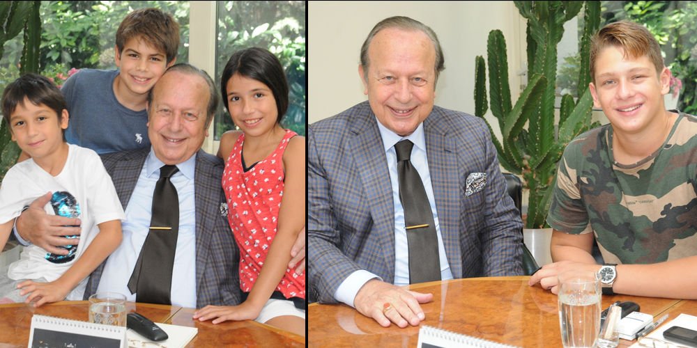 Ulusoy'a torun ziyareti