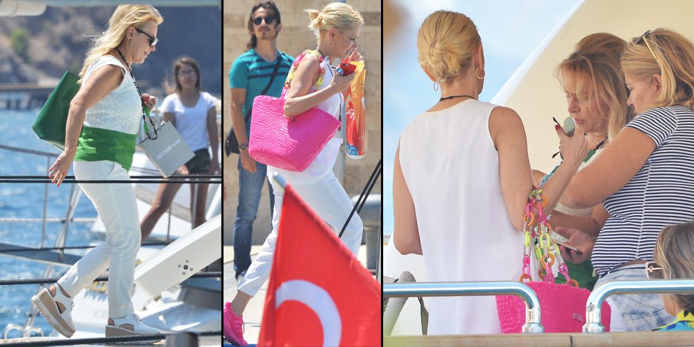 Yunan adalarına gittiler