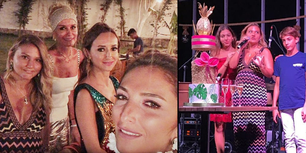 Çeşme'de sürpriz doğum günü