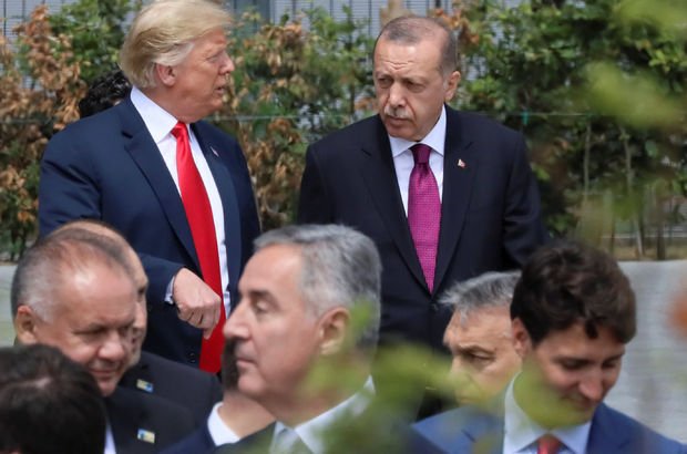 Recep Tayyip ErdoÄan Donald Trump Rahip Brunson