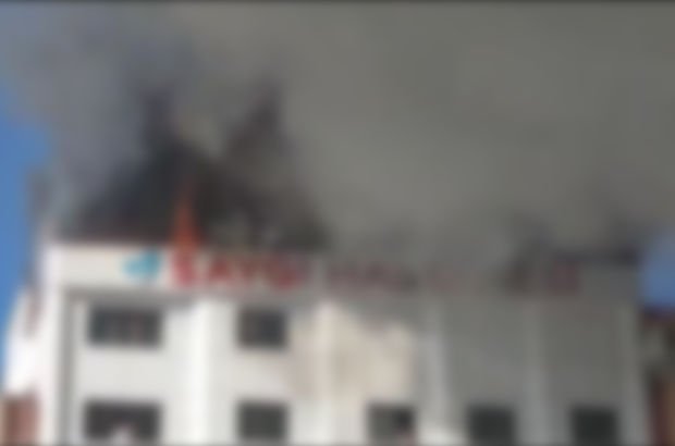 İstanbul'da özel hastanede yangın! 