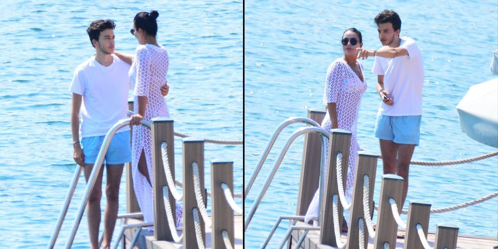 Oğluyla hasret giderdi