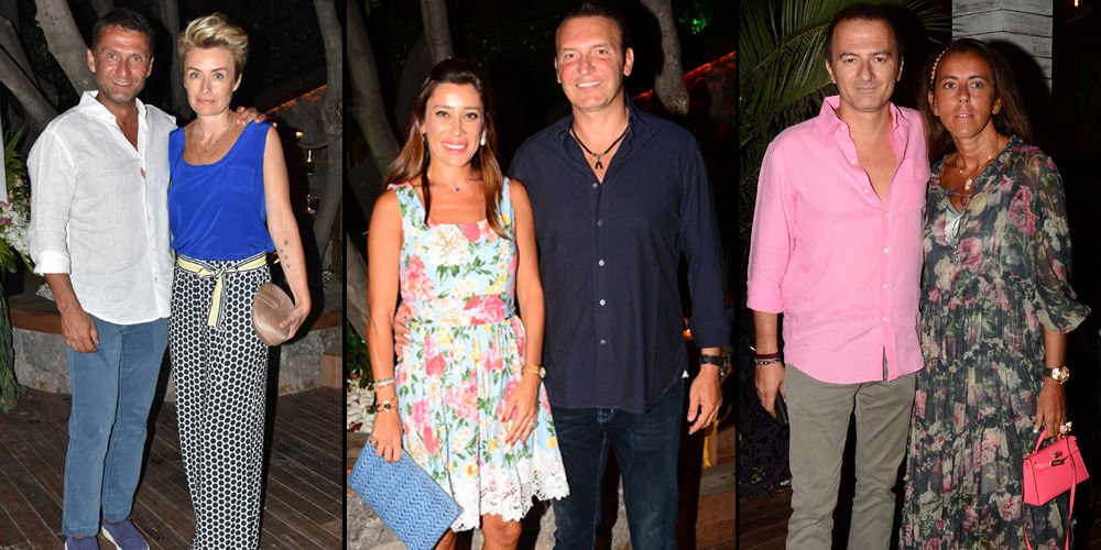 Davetin şık çiftleri