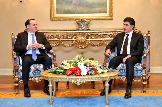 Barzani ile McGurk Irak'ta yeni hükümet arayışlarını görüştü