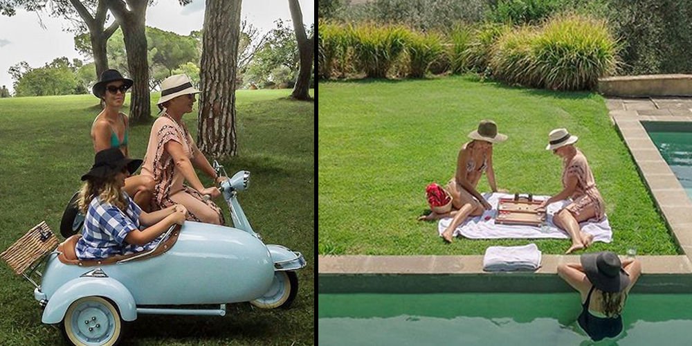 Caroline Hanım'ın Toskana günleri...