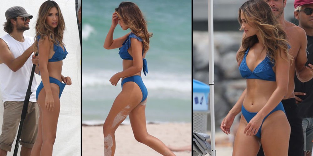 Miami'de seksi çekim...