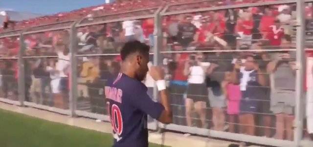 Herkes, Neymarın gol sevincini konuşuyor Herkes, Neymarın gol sevincini konuşuyor