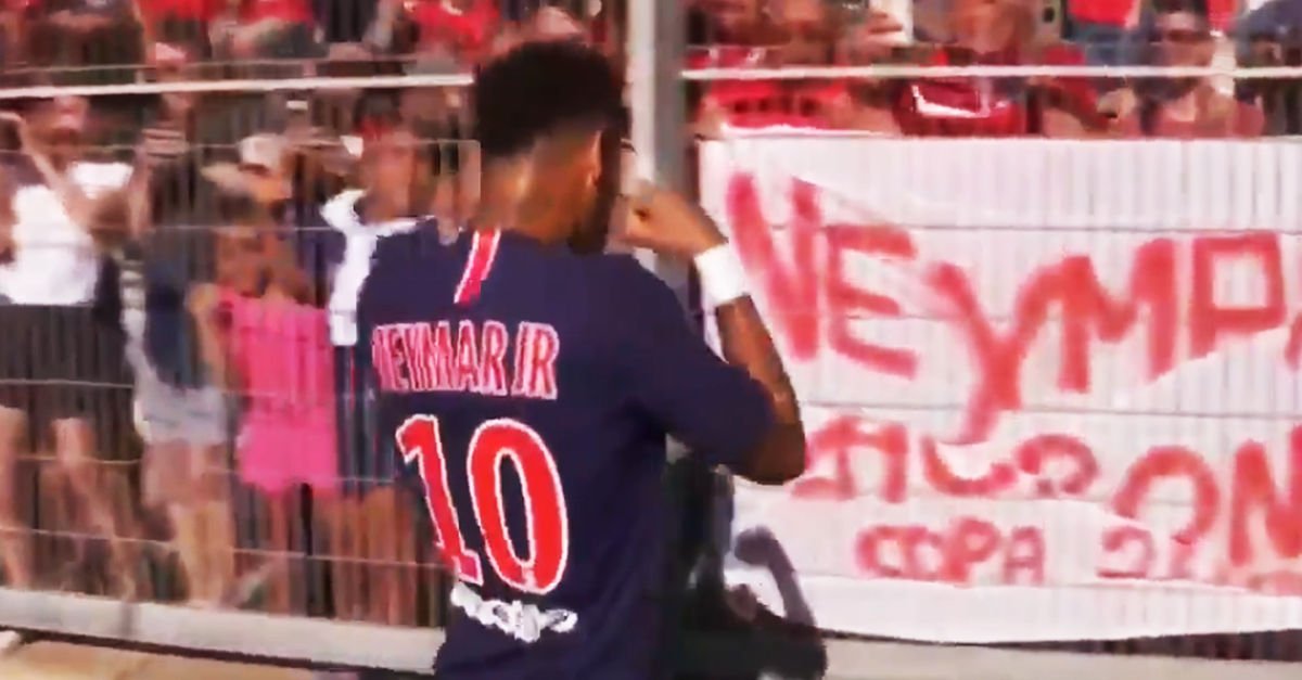Herkes, Neymarın gol sevincini konuşuyor Herkes, Neymarın gol sevincini konuşuyor