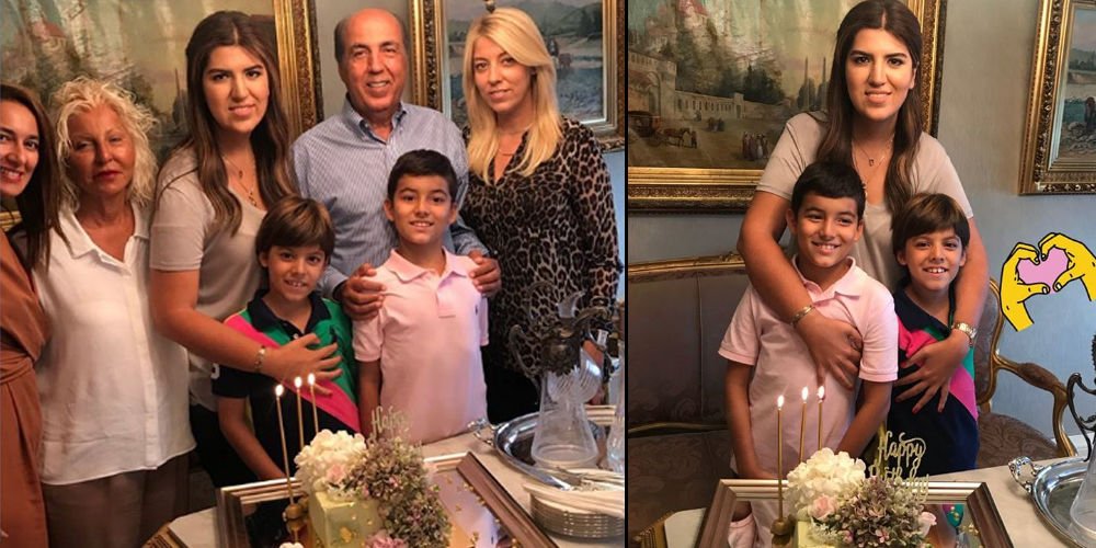 Yeni yaşa ailece kutlama